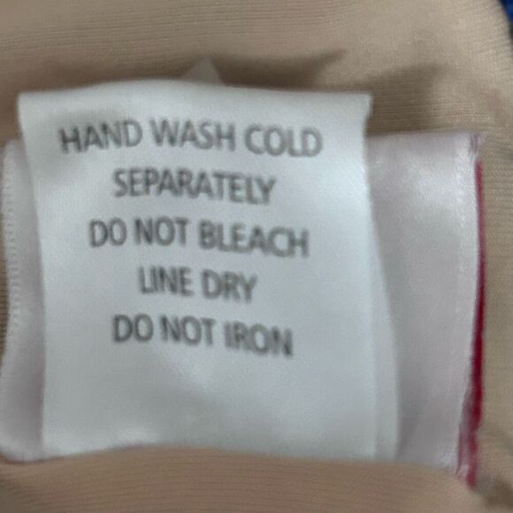 CEEB Swim Tankini Top Womens Size 12 Bathing Suit Top Blue Green Layered Ruffle - Picture 13 of 13